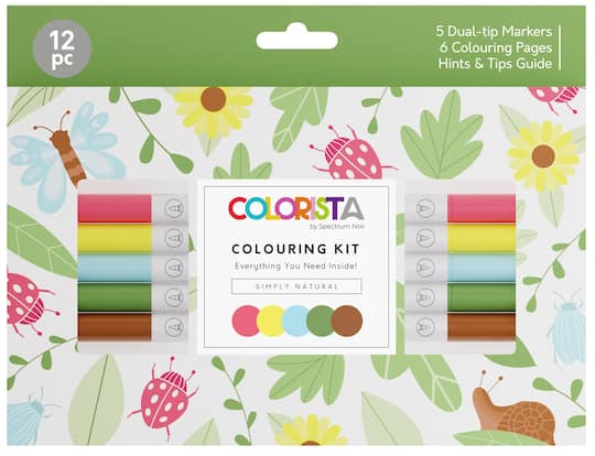 Colorista 12-Piece Simply Natural Coloring Kit